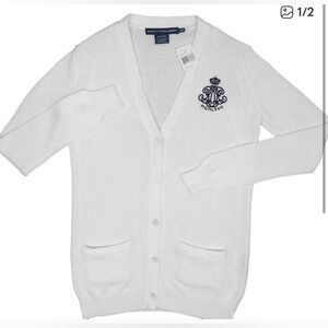 Ralph Lauren Cardigan with crest